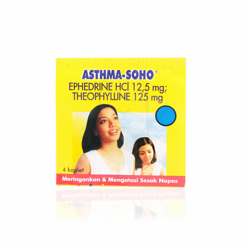 ASTHMA SOHO STRIP 4 TABLET